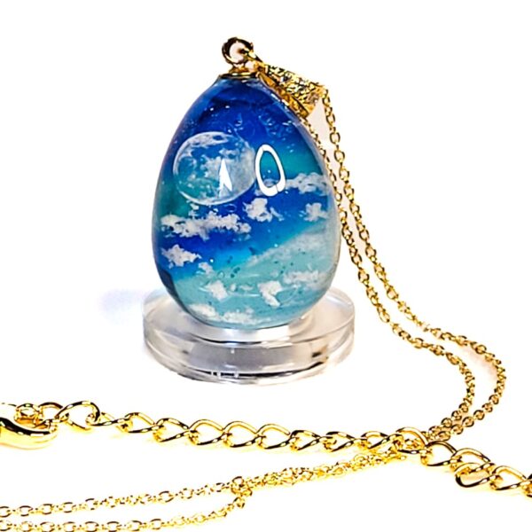 Pendentif goutte lune – Image 3